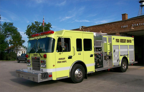 Town of Shelby Fire Truck